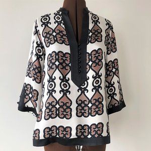 Moroccan Inspired Silk Top